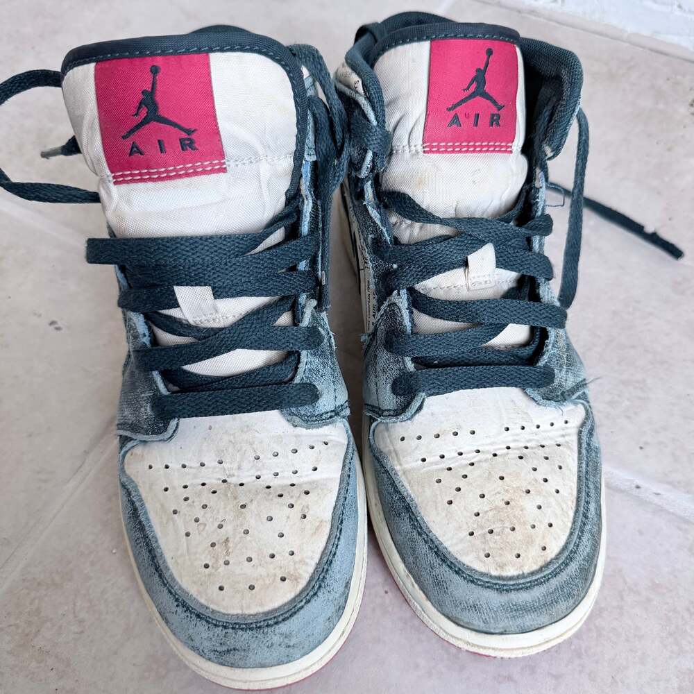 Nike Air Jordan 1 Mid SE AJ1 Take Flight Youth Casual Shoes FN1353-400